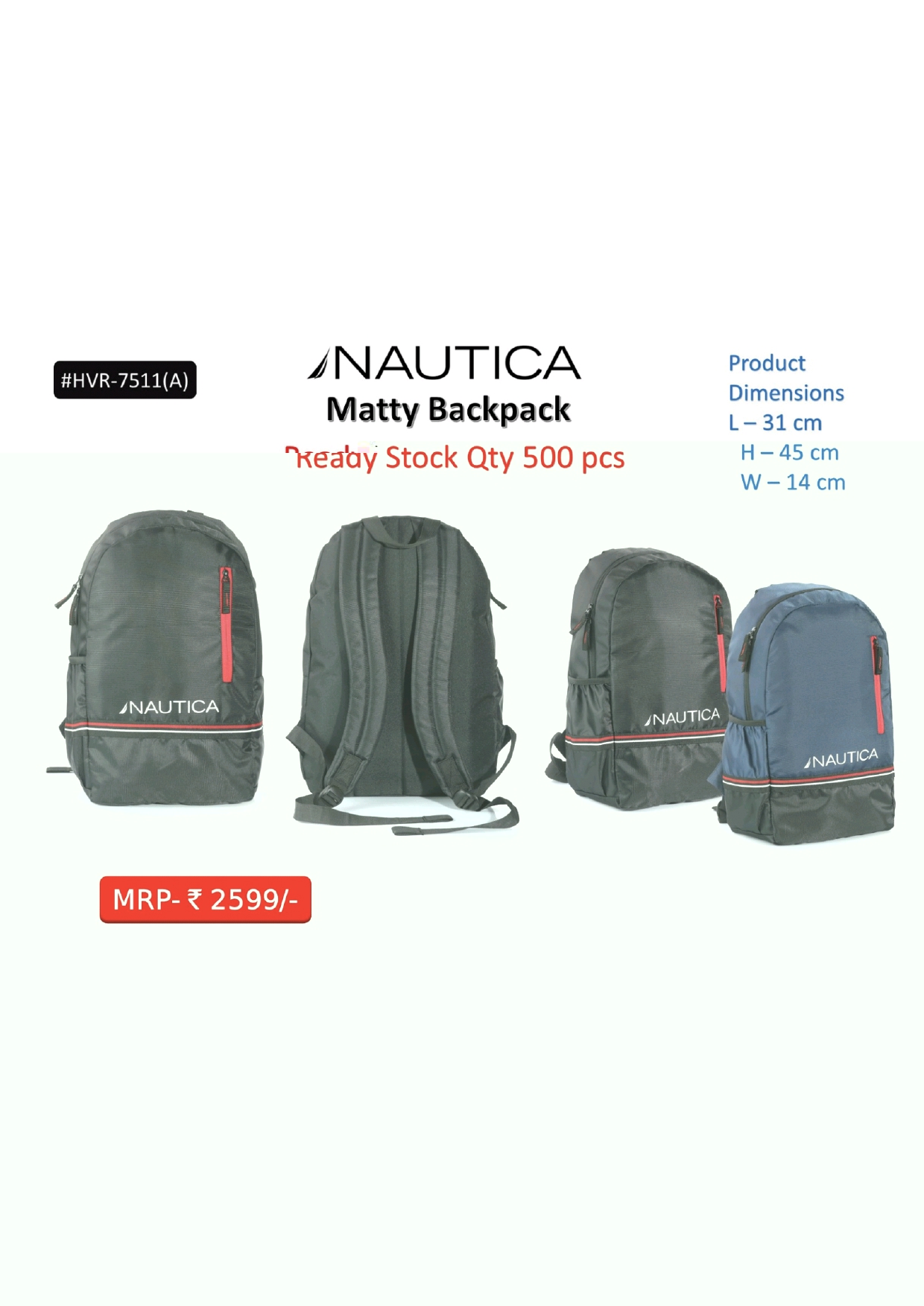 nautica matty backpack